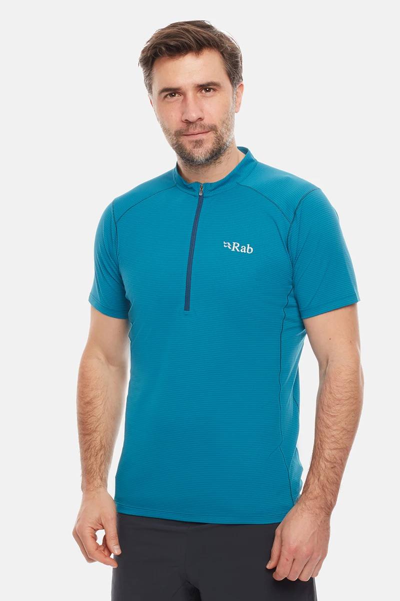 Sonic Zip Tee Sininen M
