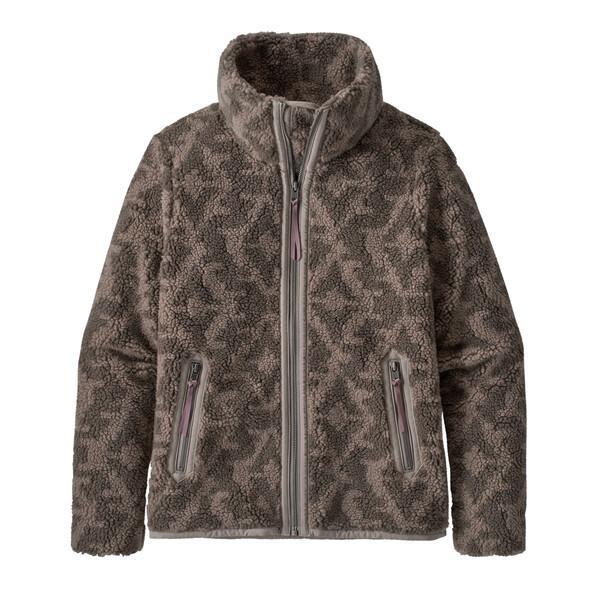 Patagonia Naisten Divided Sky Jkt – fleecetakki, Field Geo: Topsoil Brown / S