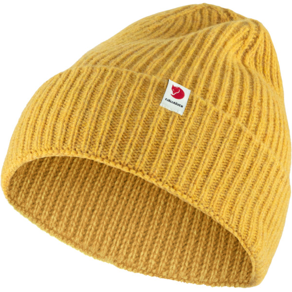 Fjällräven Logo Tab Hat - Mustard Yellow - Unisex - OneSize