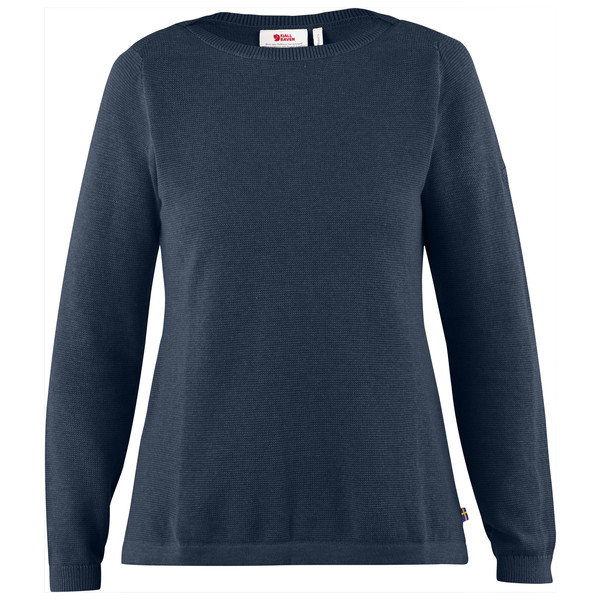 Fjällräven High Coast Knit Sweater W - Navy - Naiset - L