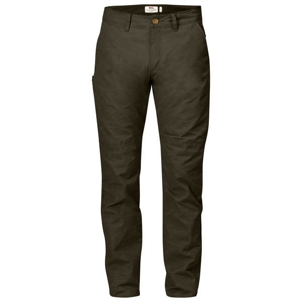 Fjällräven Sörmland Tapered Trousers M - Dark Olive - Miehet - 44