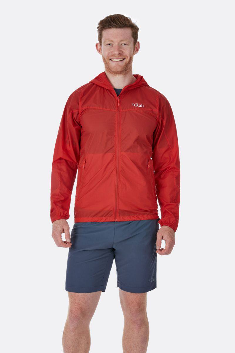 Vital Windshell Hoody Punainen L