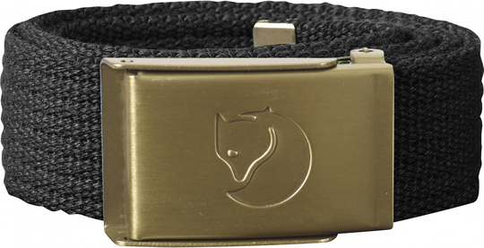 Kids Canvas Brass Belt Lava