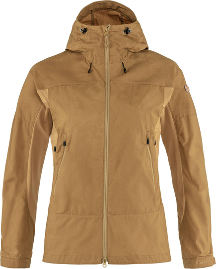 Abisko Lite Trekking Jacket W Vaaleanruskea L