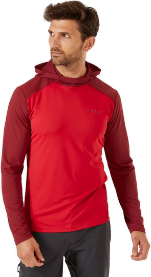 Men's Force Hoody Punainen L