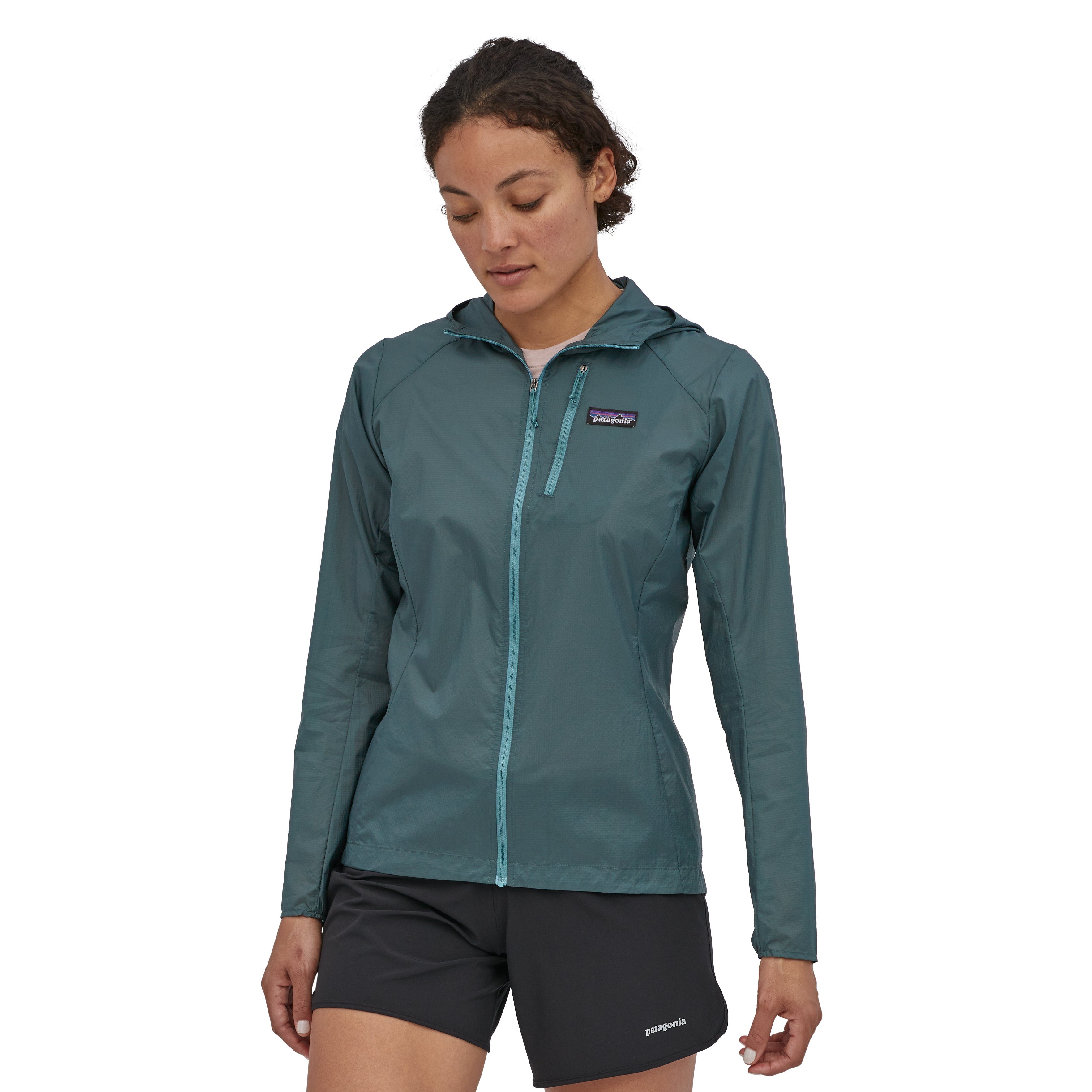 Patagonia Naisten Houdini Tuulitakki - 100% Kierrätettyä Nylonia, Abalone Blue / L