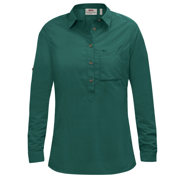 Fjällräven High Coast Shirt Ls W - Copper Green - Naiset - XS