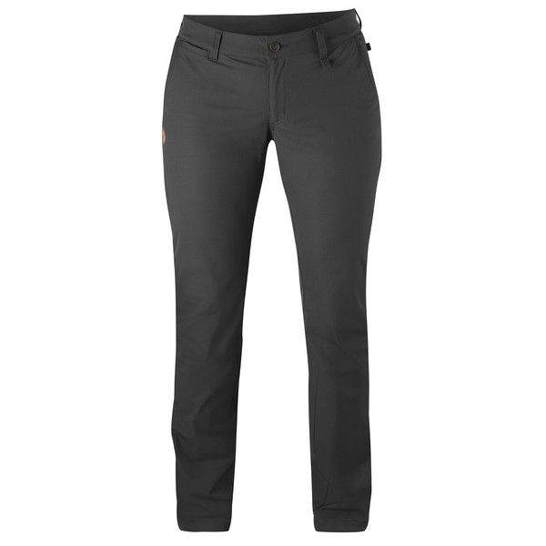 Fjällräven Abisko Stretch Trousers W - Dark Grey - Naiset - 44