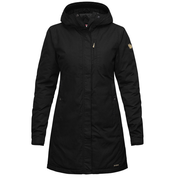 Fjällräven Kiruna Padded Parka W - Black - Naiset - L