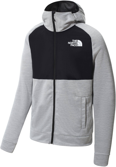 Mountain Athletics Full Zip Fleece Vaaleanharmaa S
