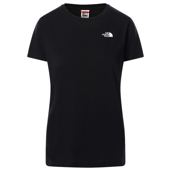 The North Face W S/s Simple Dome Tee - Tnf Black - Naiset - XS