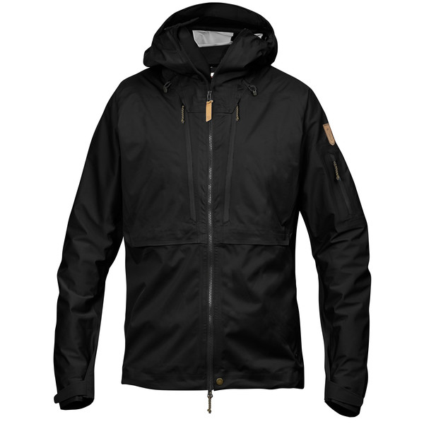 Fjällräven Keb Eco-shell Jacket M - Black - Miehet - L