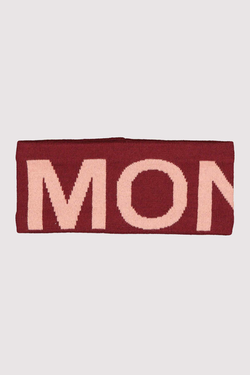 Mons Royale Unisex Arcadia Pääpanta - Merinovillaa, Wine / Dusty Pink