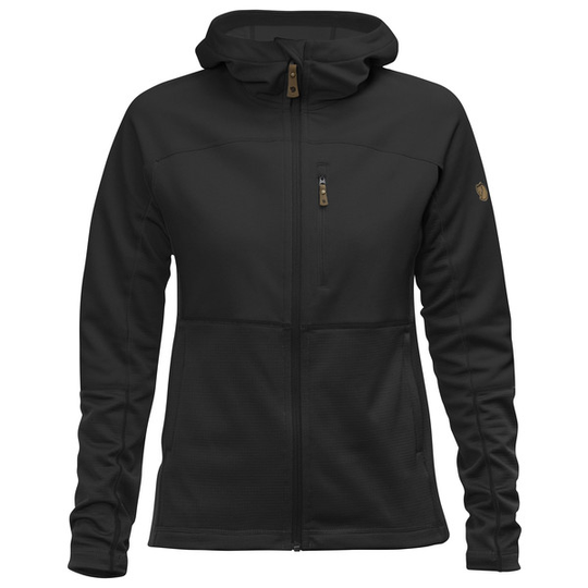 Fjällräven Abisko Trail Fleece W - Black - Naiset - L