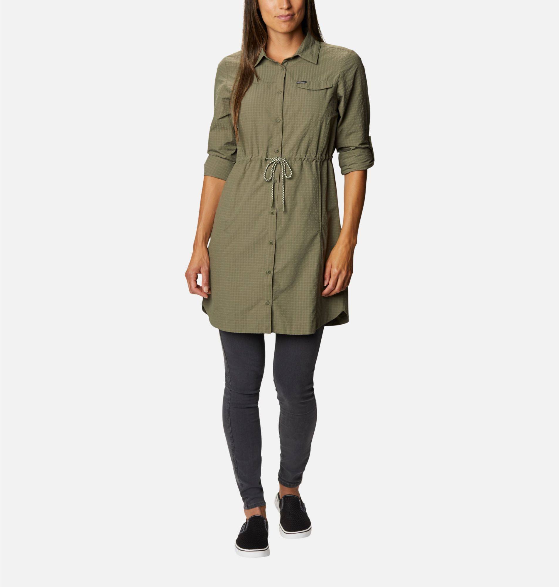 Women's Silver Ridge Novelty Dress Vihreä L