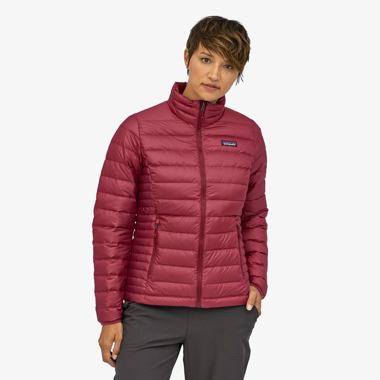 Patagonia Naisten Down Sweater Eettinen Untuvatakki, Roamer Red / L
