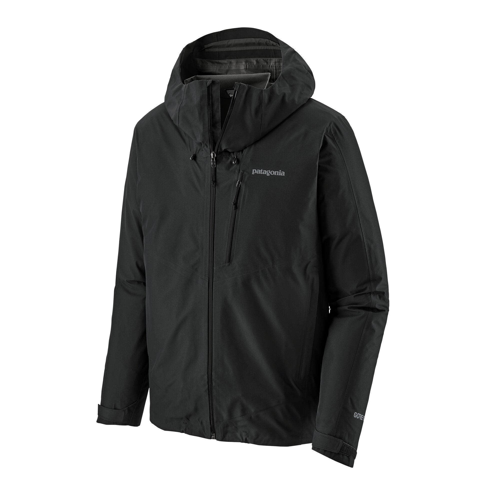 Patagonia Miesten Calcite Gore-Tex Kuoritakki - Kierrätetystä polyesterista, Black / S