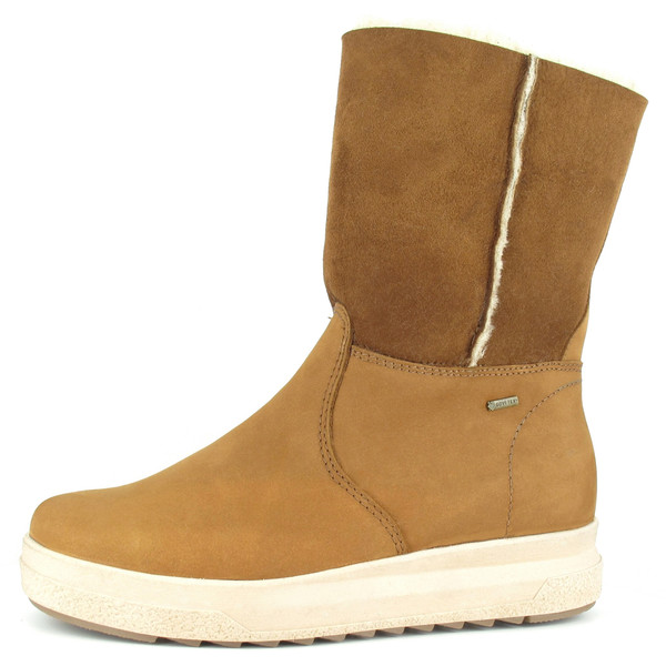 Pomar W Paljakka Gtx - Tan Nubuck/kelsi Fur - Naiset - 36
