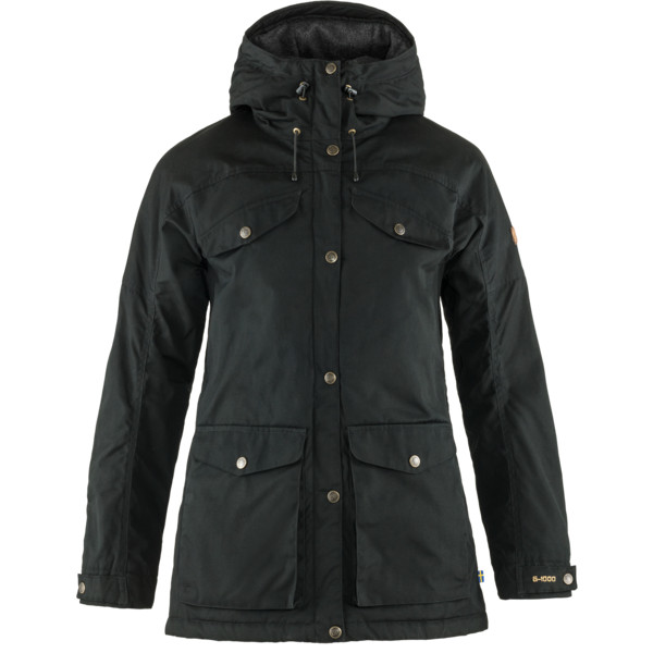 Fjällräven Vidda Pro Wool Padded Jacket W - Black - Naiset - L