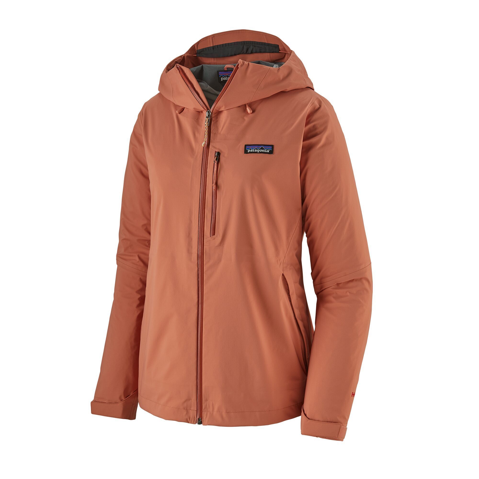 Patagonia Naisten Rainshadow Vedenpitävä Kuoritakki. Kierrätetty Nylon, Mellow Melon / S