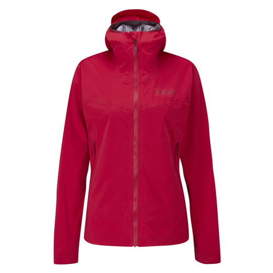 Rab Kinetic 2.0 Jacket Wmns - Ruby - Naiset - 12