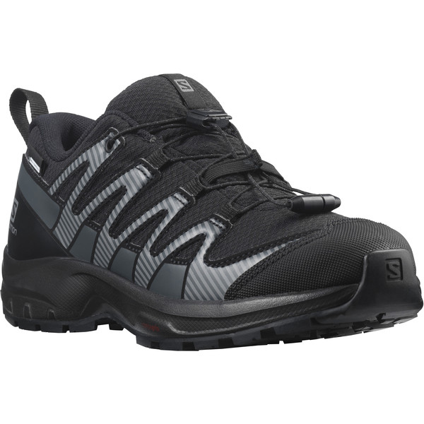 Salomon Xa Pro V8 Cswp J - Black/black/ebony - Lapset - 32