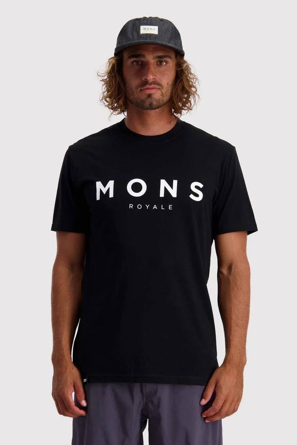 Icon tee Musta S