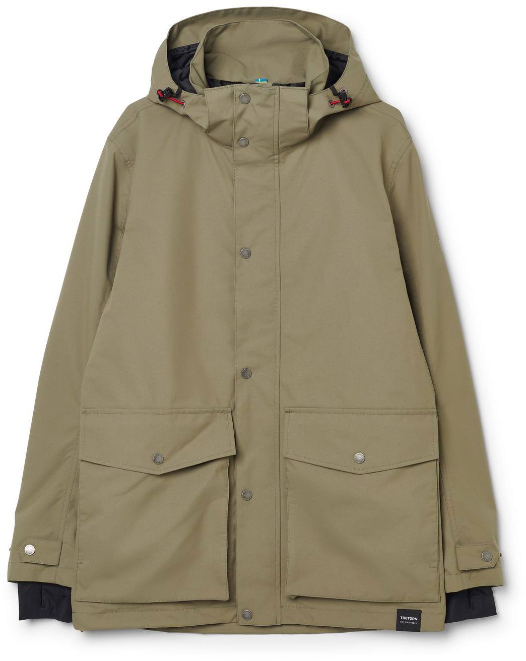 Field Jacket Tummanvihreä S