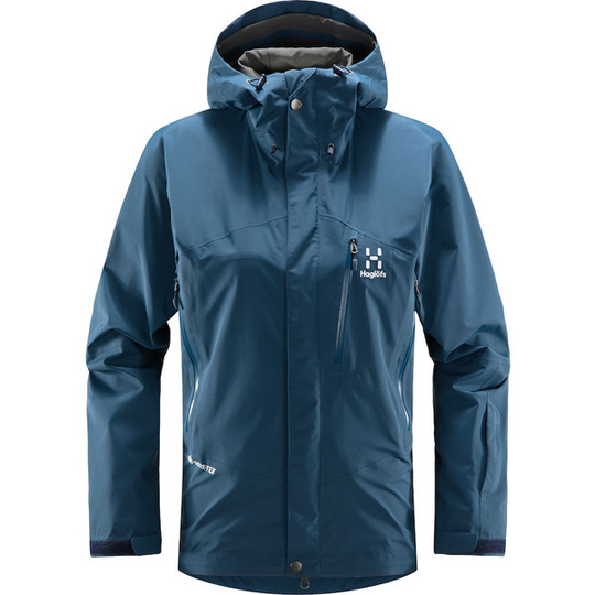 Haglöfs Astral Gtx Jacket Women - Dark Ocean - Naiset - S