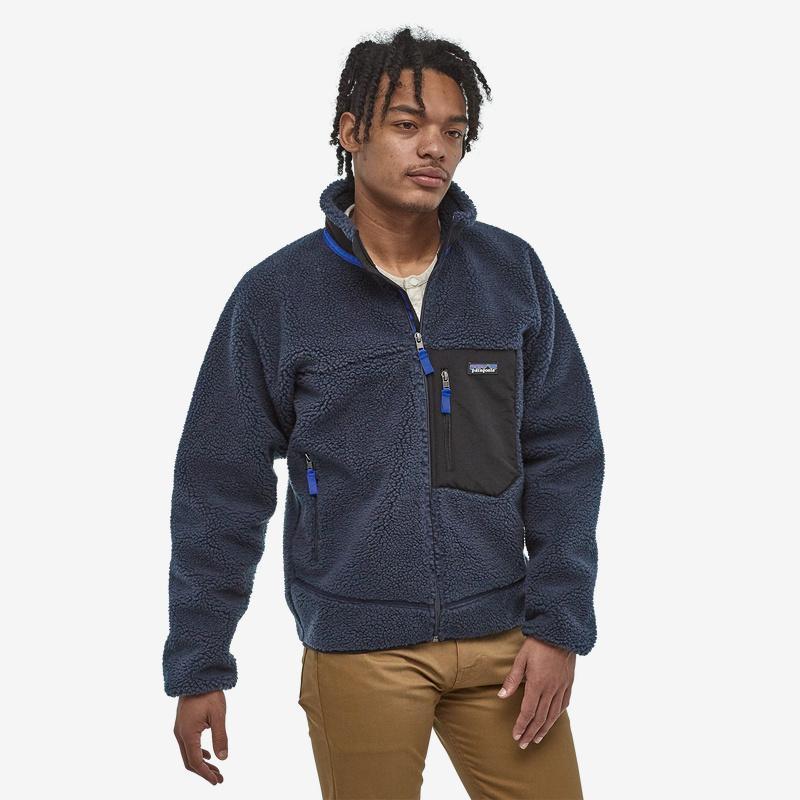 Miesten Patagonia Classic Retro-X Jacket – fleecetakki, New Navy / M