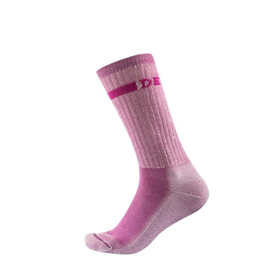 Devold Unisex Outdoor Medium sukat - Merinovillaa, Pink Melange / 35-37