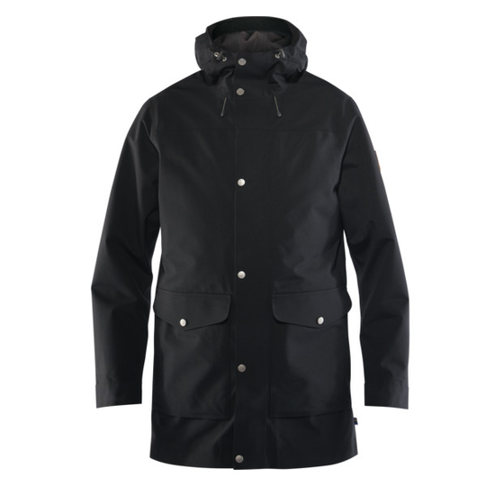 Fjällräven Greenland Eco-shell Jacket M - Black - Miehet - S
