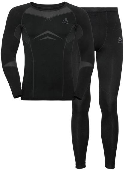 Men's Performance Evolution Base Layer Set Musta S