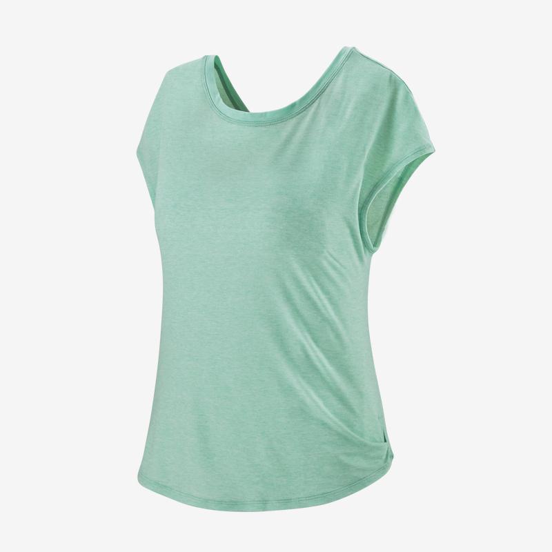 Patagonia Naisten Glorya Twist T-paita - Kierrätettyä polyesteria, Gypsum Green / XS