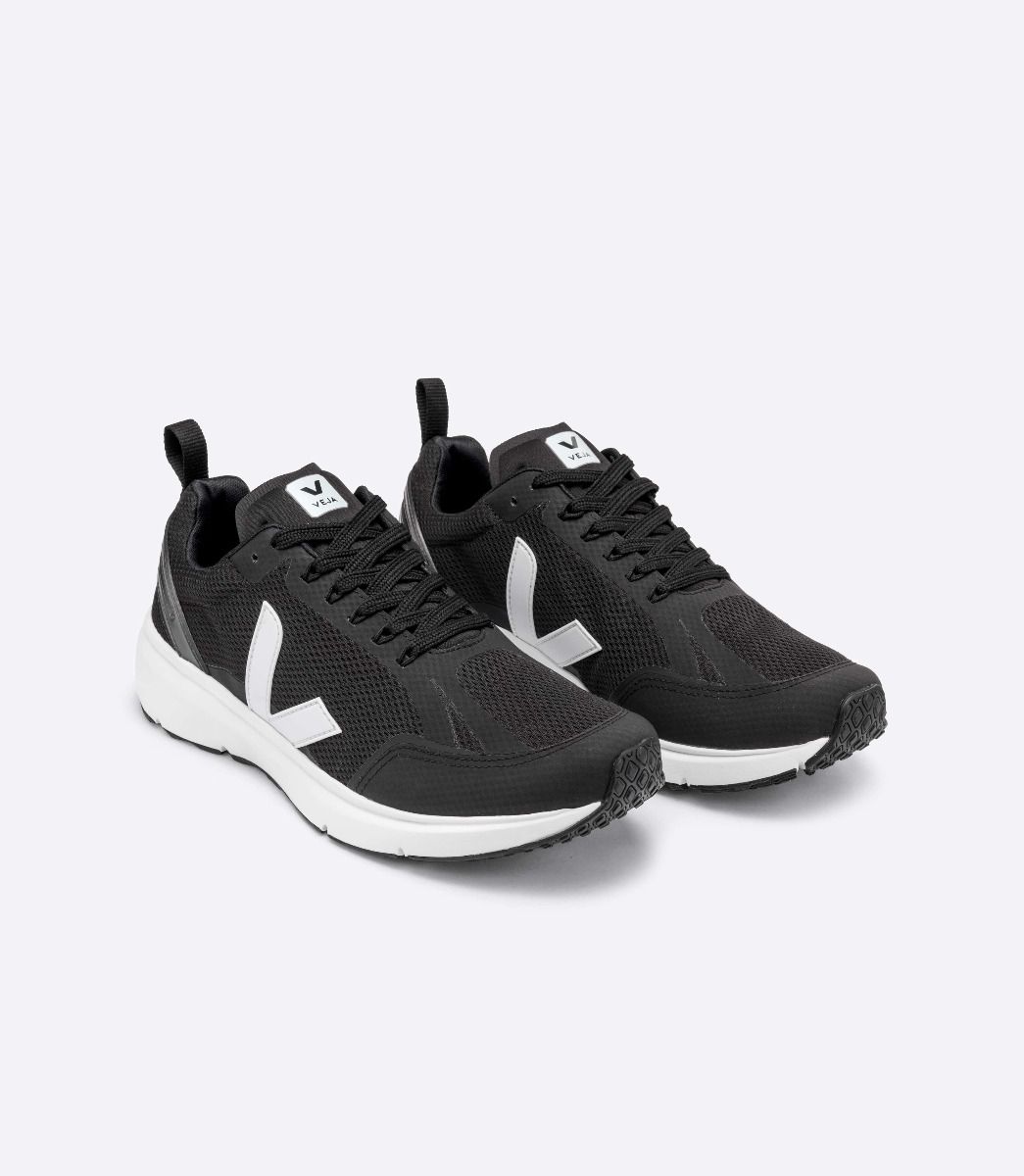 Veja miesten Condor 2 Alveomesh - Juoksulenkkarit, Black White / 40