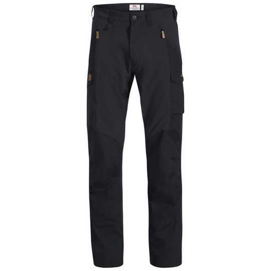 Fjällräven Abisko Trousers M - Black - Miehet - 44