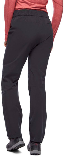 Women's StormLine Stretch Rain Pants Musta L