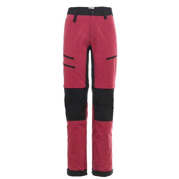 Is Not Enough Arete Zipoff Pants - Red Bud - Naiset - XS