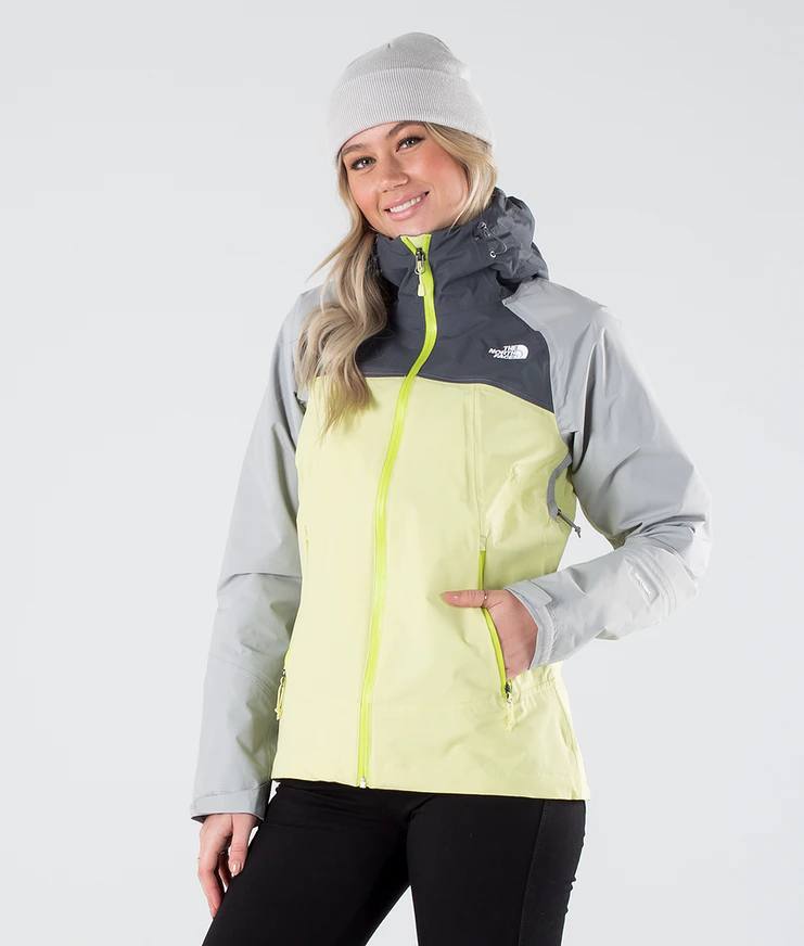Women's Stratos Jacket Keltainen/Harmaa S