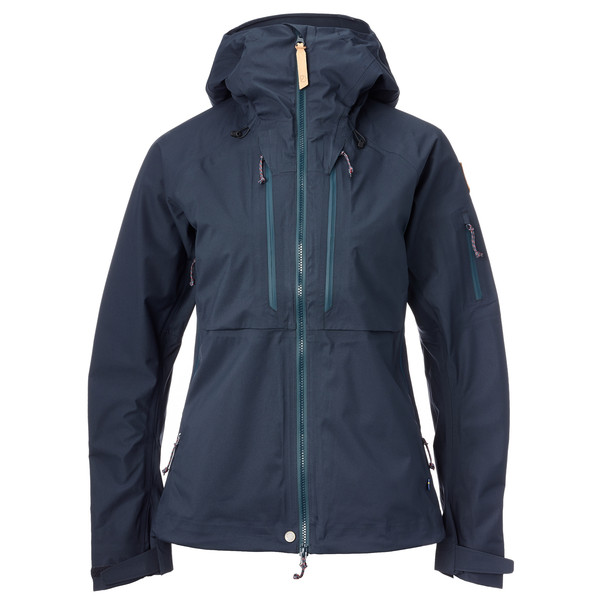 Fjällräven Keb Eco-shell Jacket W - Dark Navy - Naiset - L