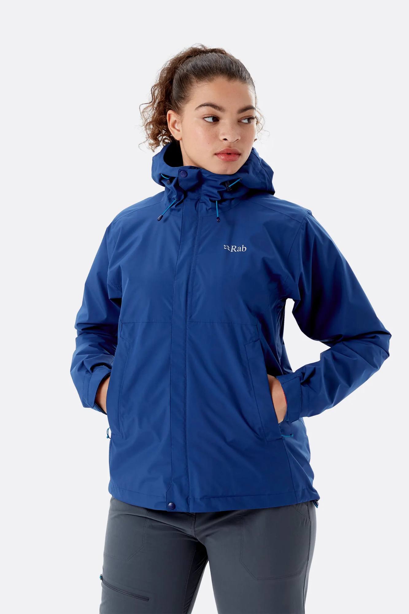 Downpour Eco Jacket Women Night blue 12