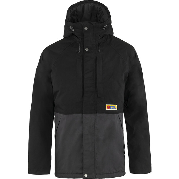 Fjällräven Vardag Lite Padded Jacket M - Black-dark Grey - Miehet - L
