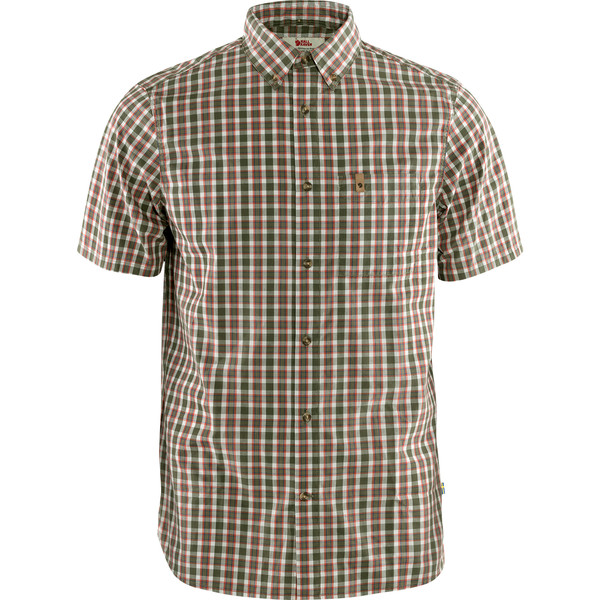 Fjällräven Övik Shirt Ss M - Laurel Green - Miehet - L