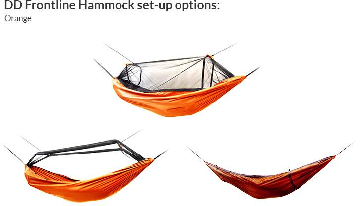 Frontline Hammock Oranssi
