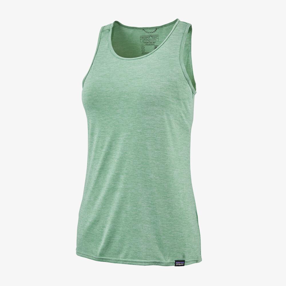 Patagonia Naisten Cap Cool Daily -toppi - Kierrätettyä polyesteriä, Gypsum Green - Light Gypsum Green X-Dye / XS