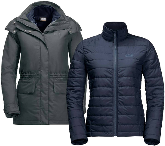 Tallberg Jacket Women Harmaa M