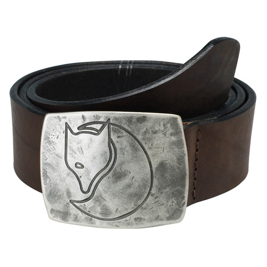 Fjällräven Murena Silver Belt - Leather Brown - Unisex - S
