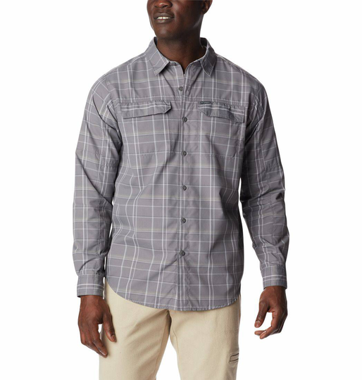 Silver Ridge EU 2.0 Plaid LS Harmaa L