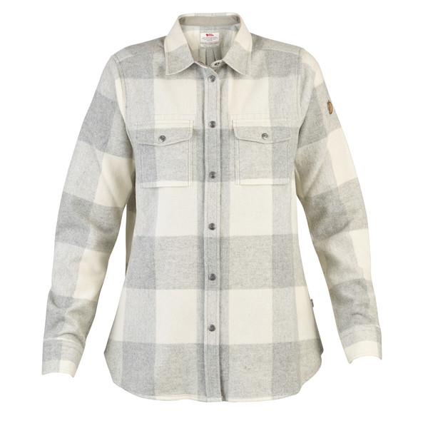 Fjällräven Canada Shirt W - Fog-chalk White - Naiset - L