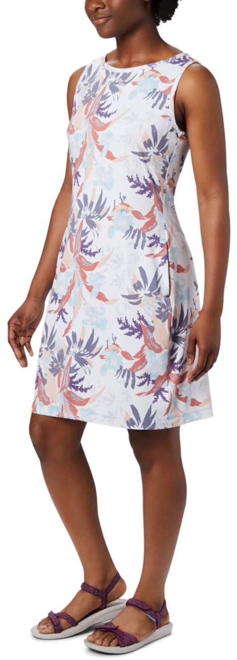 Women's Chill River Printed Dress valkoinen L
